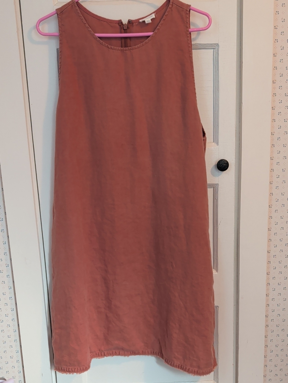 Garnet Hill XL Lagenlook Linen Dress